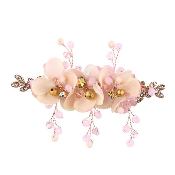 Accessoires de robe pour enfants Pink Flower Hairpin - Rose clair 8 X 10CM