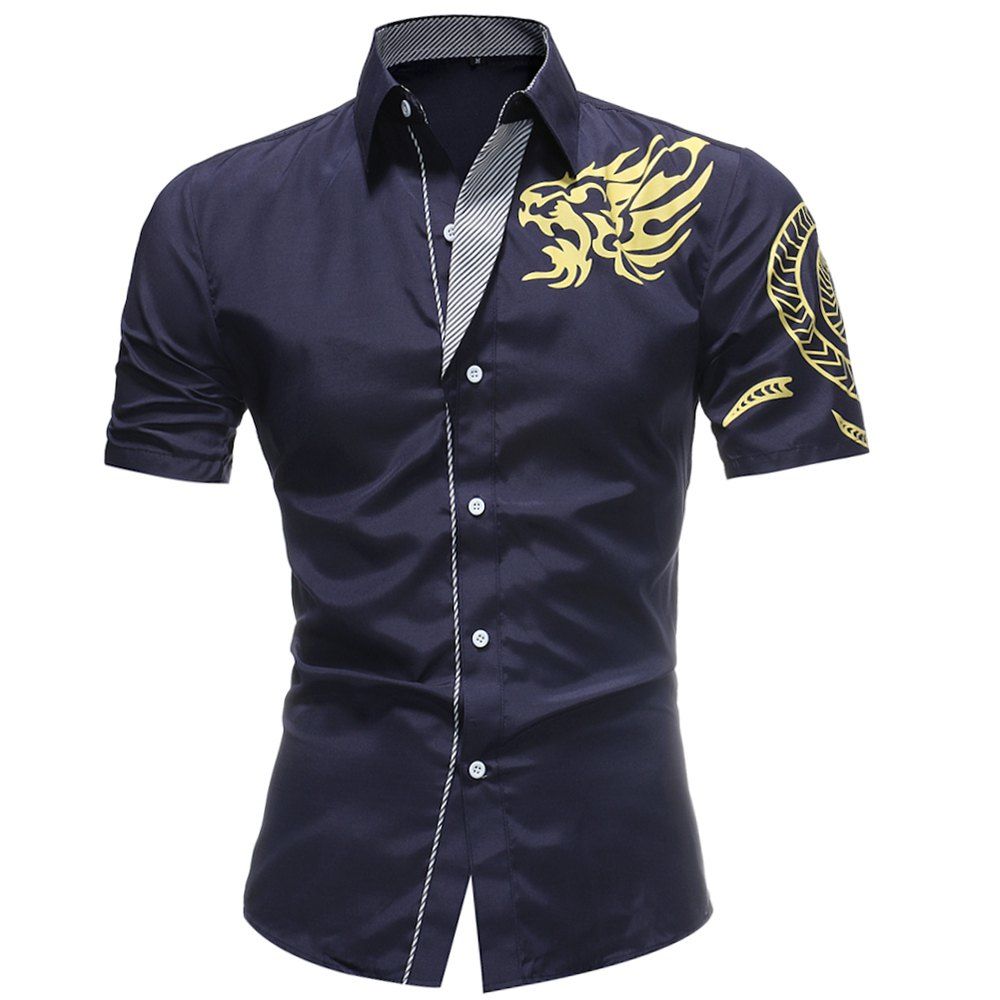 DressLily.com: Photo Gallery - 2018 Summer New Men's Fashion Dragon ...