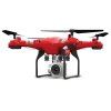 Drone RC avec Appareil Photo WiFi avec 0.3MP HD / Tient la Hauteur / Une Touche MODE - Rouge 