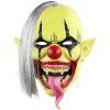 Masque de clown de visage de Halloween de haute qualité d'horreur d'Halloween - Vert Thé 