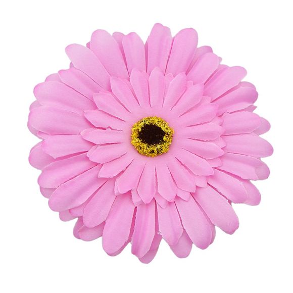 Bandeau de cheveux en épingle à cheveux de fleur multicouche coloré pour des femmes - Rose Fleur 