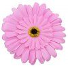 Bandeau de cheveux en épingle à cheveux de fleur multicouche coloré pour des femmes - Rose Fleur 