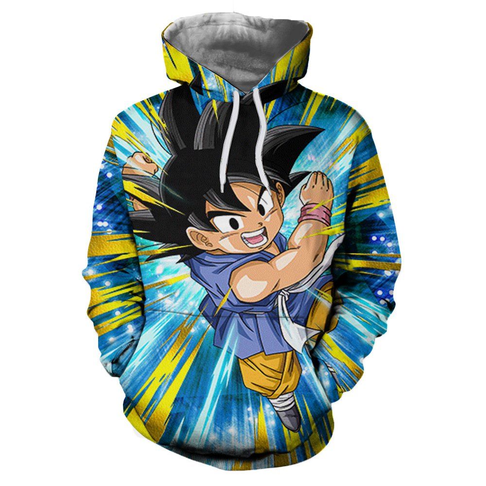 

Trendy Loose Casual 3D Printed Sweatshirt, Multi