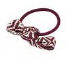 Bandeau doux bowknot coloré pour les femmes - Rouge Vineux 