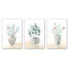 3PCS W427 Art fleur vase sans cadre toile impression pour la décoration de la maison - multicolor 20CM X 30CM X 3PCS