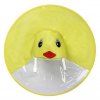 Petit parapluie de chapeau de pluie drôle de canard jaune enfants parapluie pliant adulte enfants - Jaune 