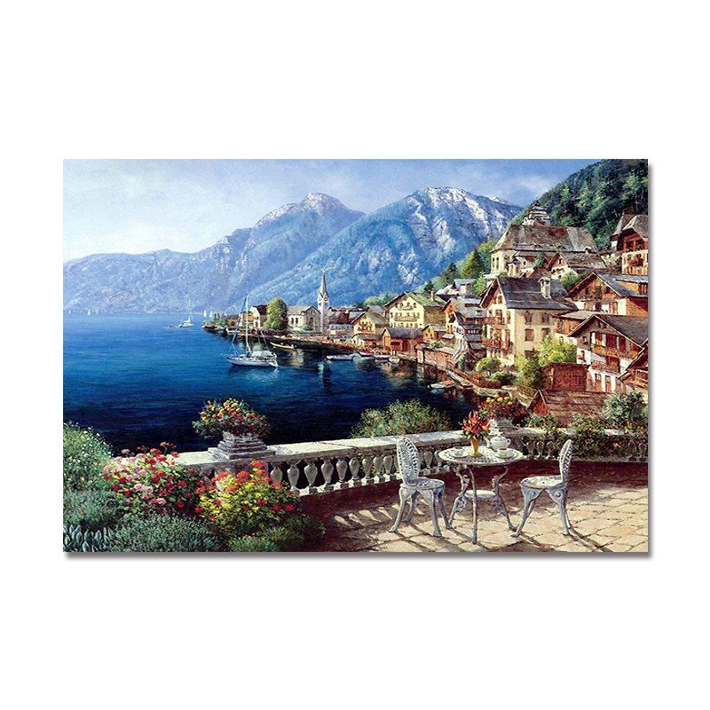 

Seaside Landscape Print Art, Multi