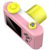 Mini Cartoon 1.5 pouce écran 2MP enfants numérique SLR appareil photo enfants jouet - Rose 