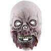 YEDUO Scary Movie Cosplay Halloween Costume Props Devil Masque Zombie Visage Pourri - Gris 
