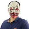 YEDUO Bloody Rotten Mouth Zombie Terreur Latex Halloween Masque - Gris 