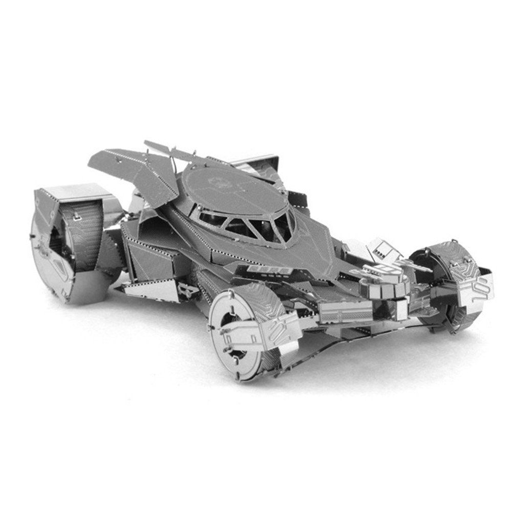 

DIY 3D Metal Jigsaw Educational Toys for Children Car Shape Puzzle, Silver