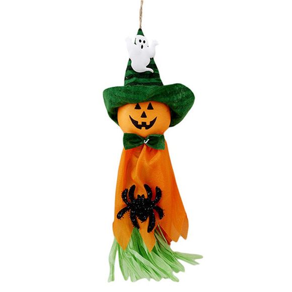 Pendentif Halloween Party Bar Décor Halloween Scarecrow Horror Ghost - multicolor C 