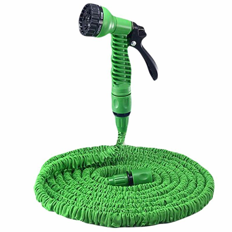 

Garden Hose Expandable High Pressure Telescopic Pipe Spray Water Gun, Yellow green