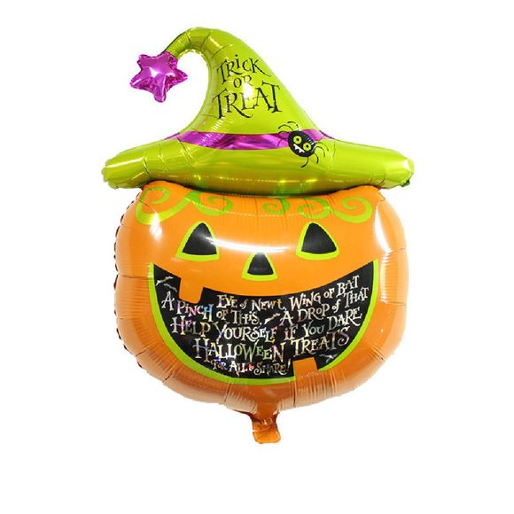 YEDUO Halloween citrouille fantôme ballons décorations feuille jouets jouets - multicolor E 