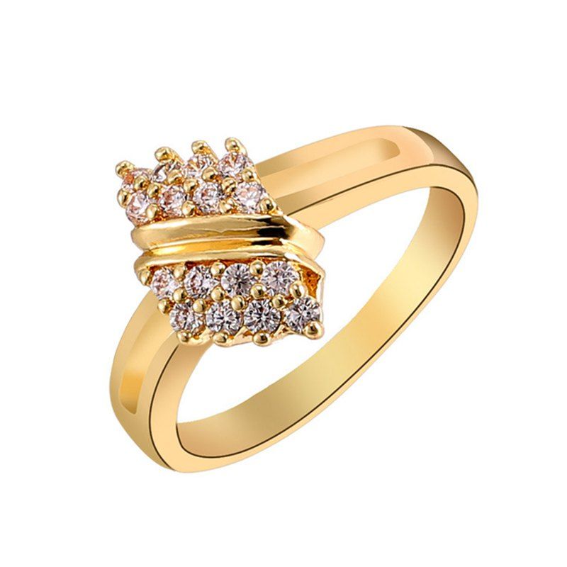 

Fashion Personality Bow Female Ring, Gold