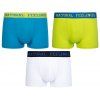 3PCS Slip de caleçon confortable en coton pour hommes Boxers - multicolor XL