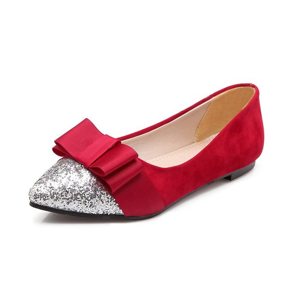 Chaussures pour femmes décontractées - Rouge Vineux EU 45