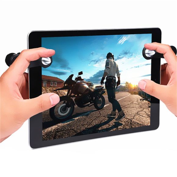 Tablette Contrôleur de jeu Tir et déclencheur Feu L1R1 Mobile pour iPad - Noir 