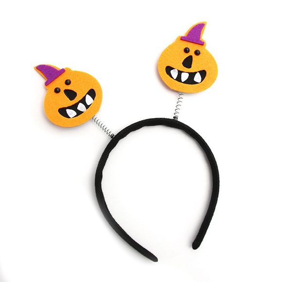 Halloween Party Maquillage Cheveux Nouveauté Hoop Headpiece Accessoires Costume - Orange 