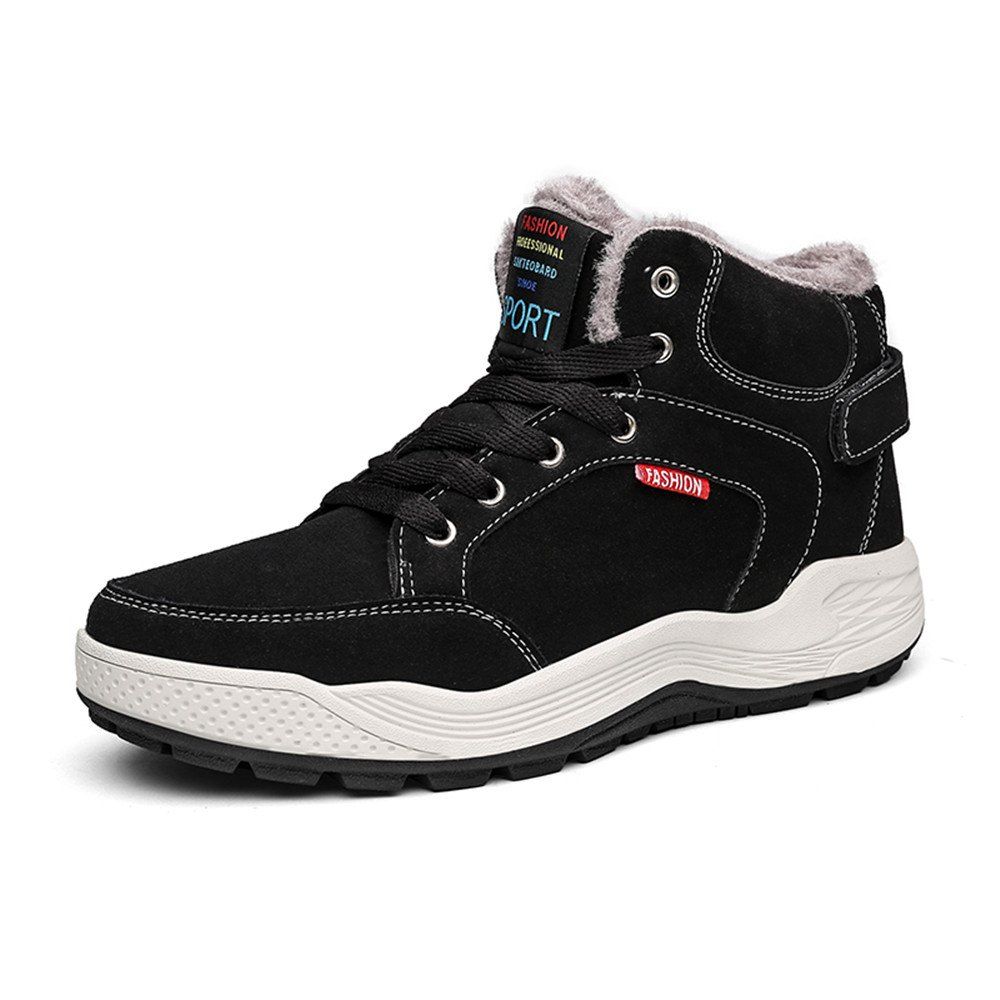 

Men's Winter Casual Snow Boots Fashion Wild, Black