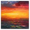 DYC Sunrise par la mer Print Art - multicolor 