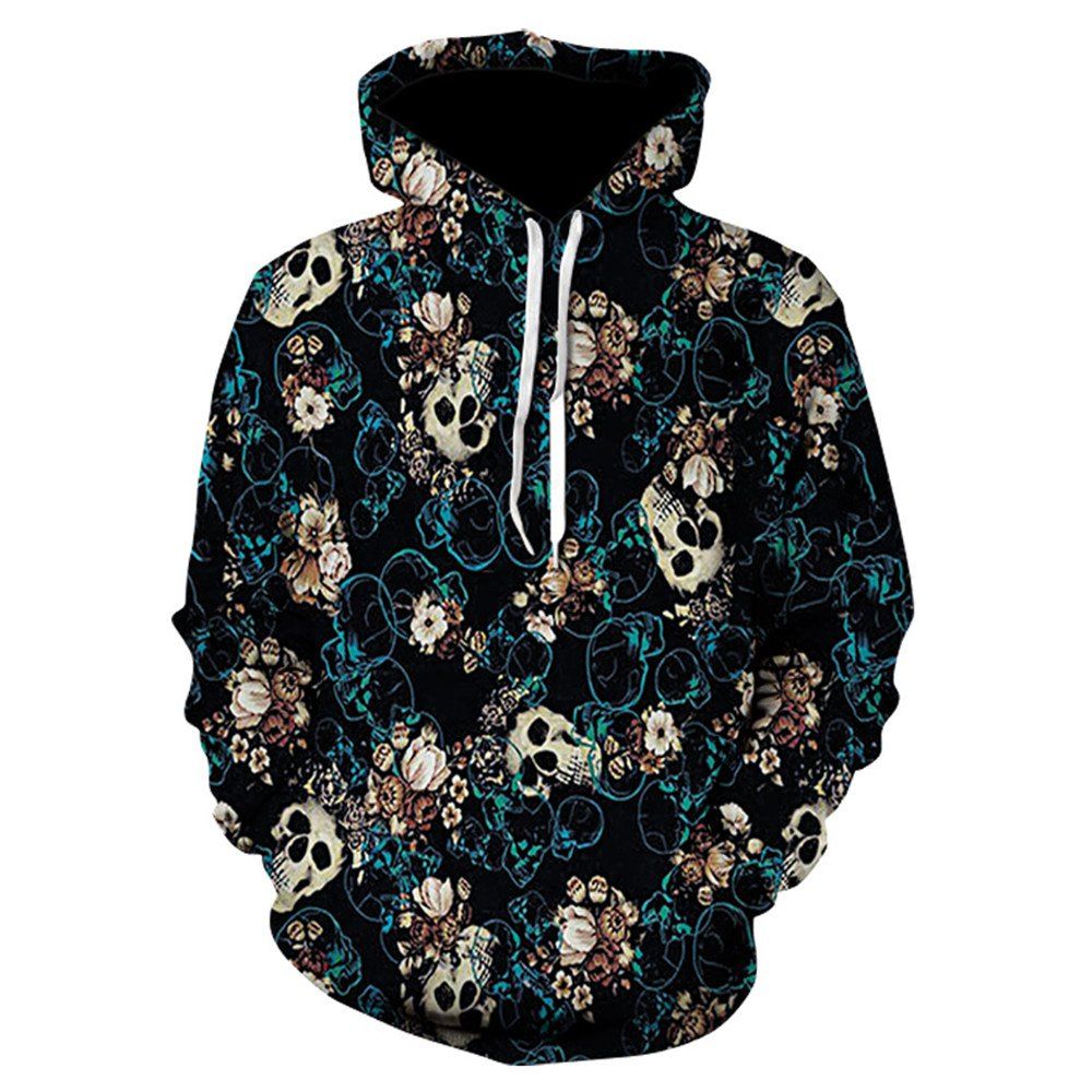 

New Fashion Strange Casual 3D Printed Hoodies, Multi-d