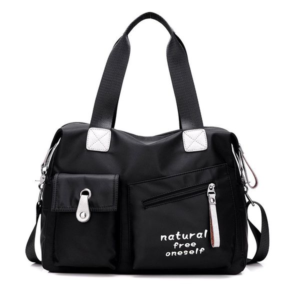 Nouveau sac à main multi-poches pour femmes - Noir 