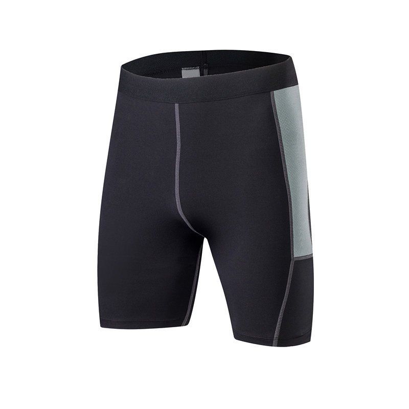 

Men PRO Sports Fitness Running Perspiration Quick Dry Shorts, Black