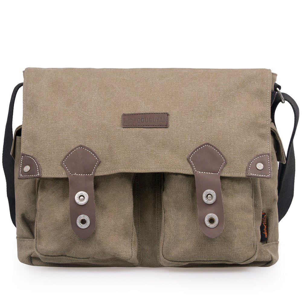 [41% OFF] 2020 Canvas Messenger Bag With Shoulder Crossbody Classic ...