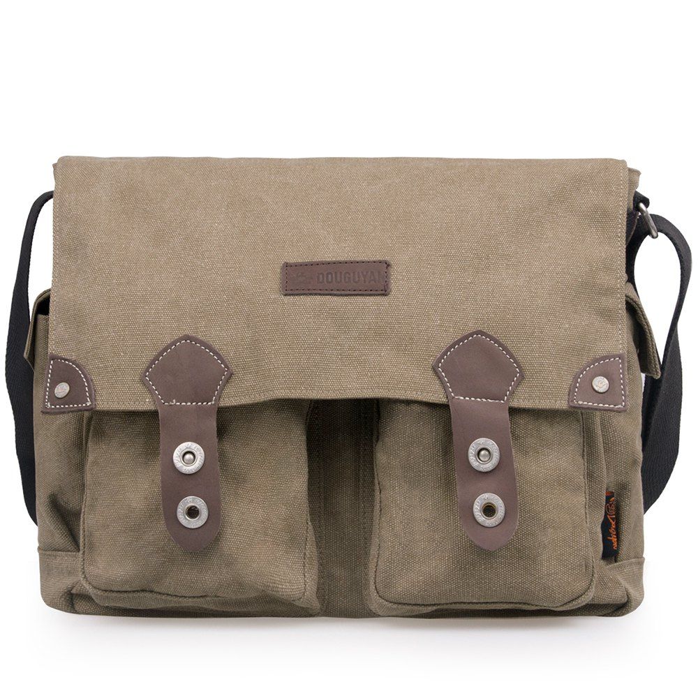 [41 OFF] 2020 Canvas Messenger Bag With Shoulder Crossbody Classic