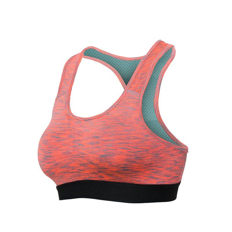 

Ladies Sports Fitness Yoga Running Stretch Bra Underwear, Orange