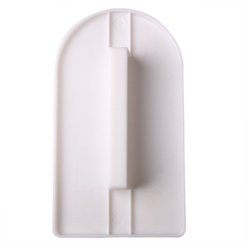 

Plastic Cake Smoother Polisher Tool, White