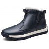 Bottes de neige en coton antidérapantes pour hiver Winter Plus pour hommes - Ardoise bleue foncée EU 43