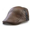JAMONT Men's Personalized Beret - COFFEE 