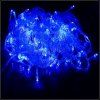 Lampe de courroie de lumière de 10m / 72pcs 220V LED imperméable pour la décoration d'arbre de Noël - Bleu Cobalt 