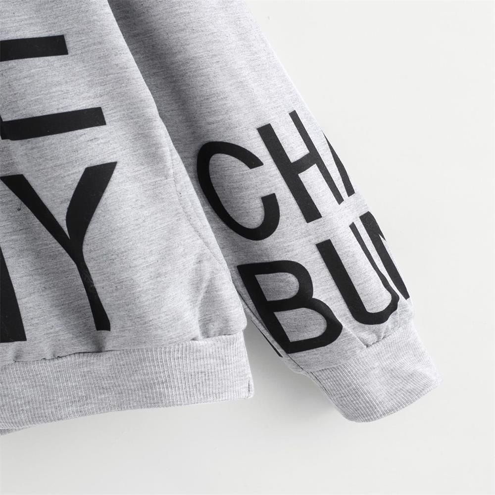 

The New Panda Print Sweater, Light gray
