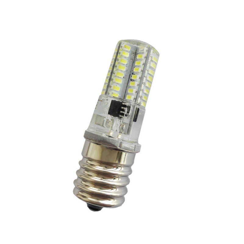 

OMTO G4 G9 3014 LED E11/12/14/17 64LED 110V Crystal Home Lighting Bi-pin Light, Cool white