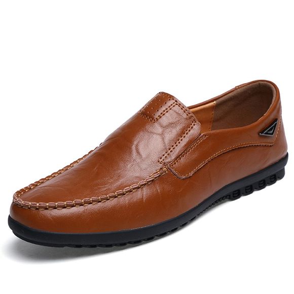 Chaussures en cuir de haute qualité pour hommes - Brun Légère EU 45