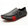 Chaussures de conduite légères à la mode, faites à la main, faites à la main, pour hommes - Gris Carbone EU 44