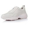 Louise et Cie Chaussures de sport pour dames Chaussures décontractées simples de couleur unie - Blanc EU 38