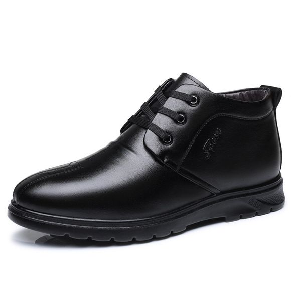 Chaussures de ville Villus Casual pour hommes - Noir EU 40