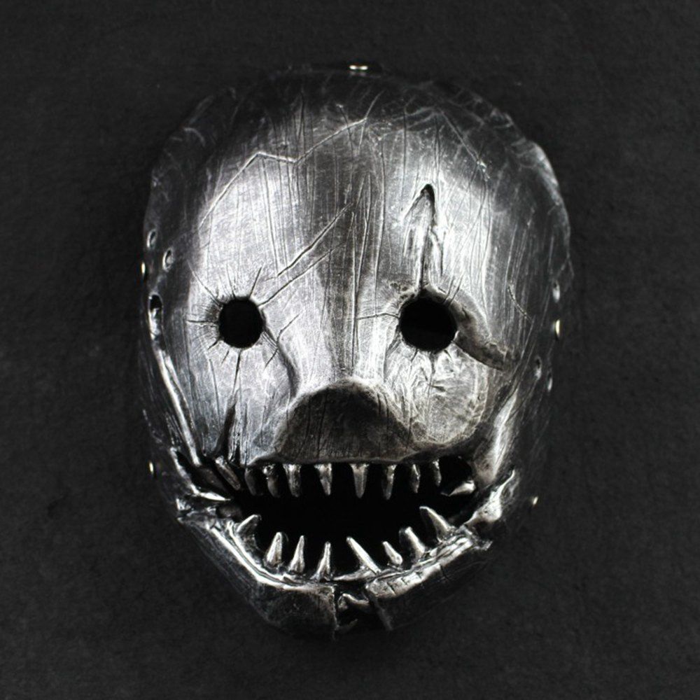 

Figure Cleaver Butcher Mask Cos Dawn Killer Halloween Video Game Props, Platinum
