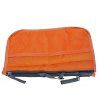 Slim-Fit Handbag Wallet Sac de rangement pour cosmétiques - Orange Mangue 1PC