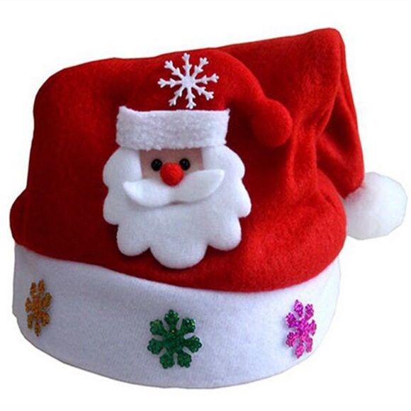 Chapeau Saint Applique Enfant Noël - Rouge 