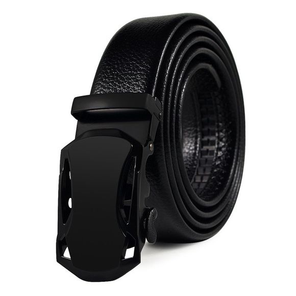 Accessoire Ceinture Business Casual pour hommes avec ceinture à boucle automatique - Noir 120 CM