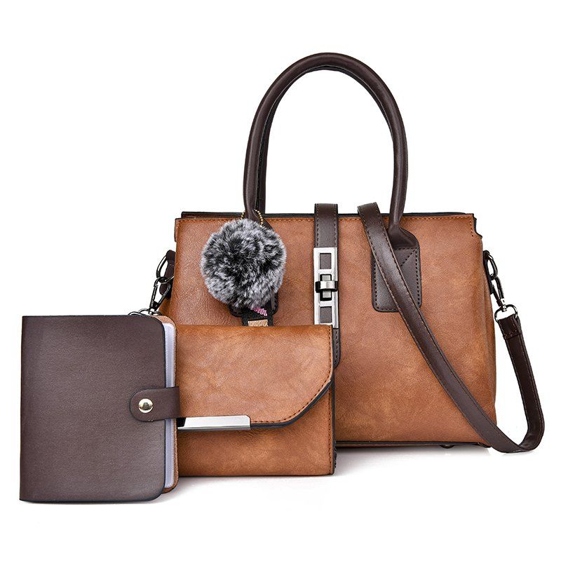 

Women Fashion Casual Boston Handbags Women Evening Clutch Messenger Bag, Light brown