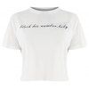 HAODUOYI T-shirt simple et polyvalent, coupe-vent universitaire pour femme, blanc - Blanc 2XL