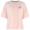 HAODUOYI T-shirt ample en vrac à imprimé doux pour le dos pour femmes Rose - Rose XL