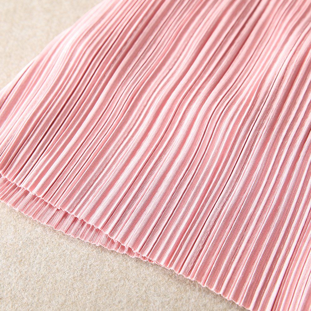 

KISSMILK Women'S V-Neck Micro Fat Pink Halter Top Vest Pink, Flamingo pink