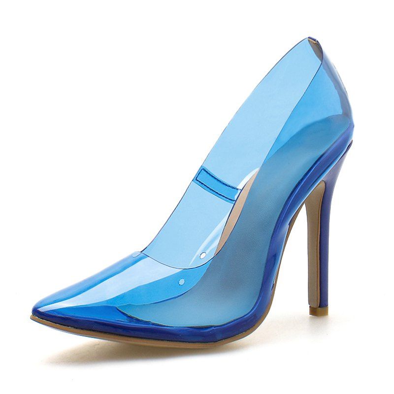 ocean blue heels